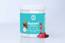 Load image into Gallery viewer, FSB Hydrate! – Fast-Acting Electrolyte Drink Mix