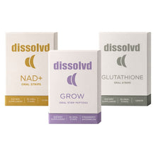 Load image into Gallery viewer, Longevity Stack (NAD++GROW+GLUTATHIONE)
